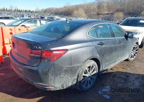 2015 Acura Tlx V6 Advance z USA, uszkodzony, nr VIN 19UUB2F75FA002696